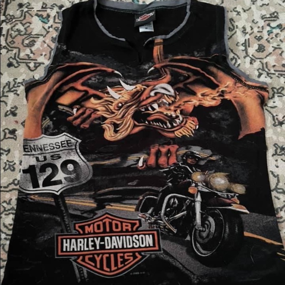 Harley tank